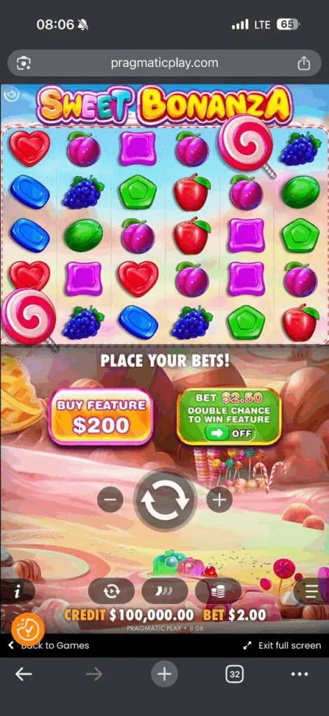 Sweet Bonanza mobile gaming interface optimized for smartphones and tablets
